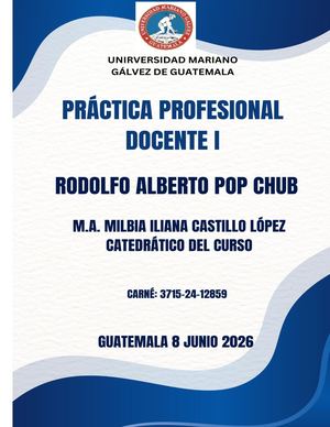 Informe Final De Practica