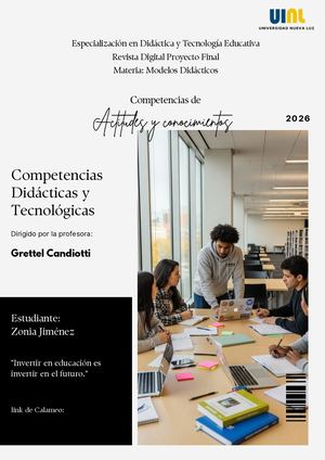 Competencia De Actitudes Y Conocimientos