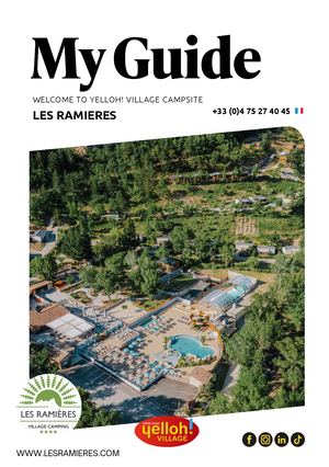 Yelloh! Village Les Ramières guide 2026 FR