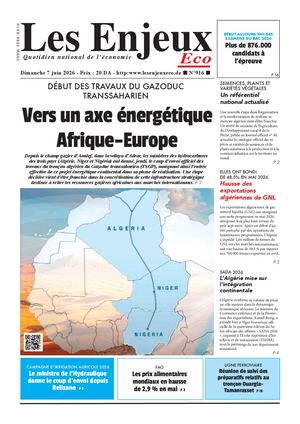 LES ENJEUX ECO N°916