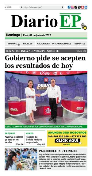 2026 06 07 Diario Ep Aqp