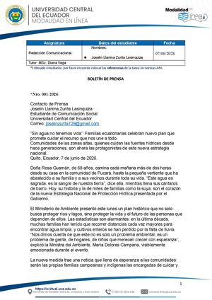 Redacción Comunicacional Pdf