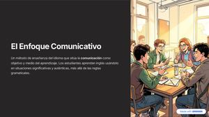 El Enfoque Comunicativo