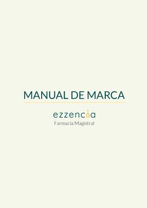Ezzencia Manual De Marca