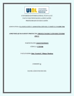 Parcial 2 Aprendizaje Basado En Proyecto
