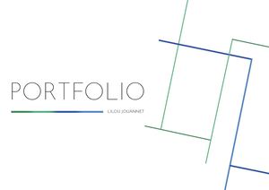 Lilou JOUANNET Portfolio PAO