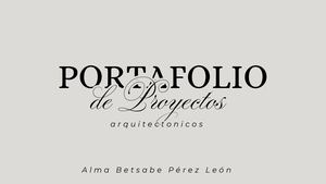 Portafolio Alma Betsabe Pérez León