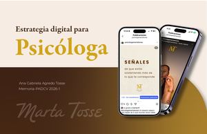 Memoria De Marta Tosse