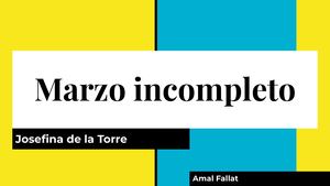 Marzo Incompleto