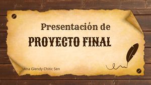 Proyecto Final