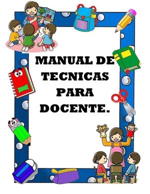 Manual De Tecnicas Para Docentes Ca 070506