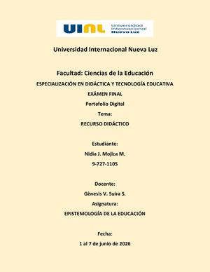 Examen Final- Recursos Didácticos