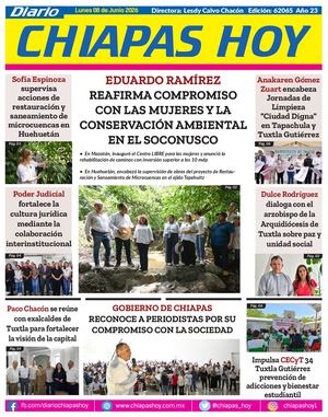 Chiapas Hoy 08 De Junio 2026