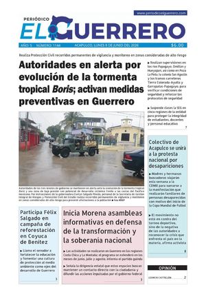 Lunes 8 de junio del 2026
