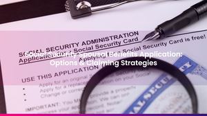 Social Security Spousal Benefits Application: Options & Claiming Strategies