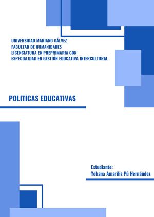 Politica Educativa