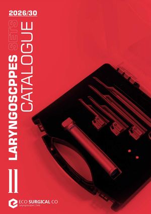 Conventional And Fiberoptic Laryngoscope Sets Catalogue