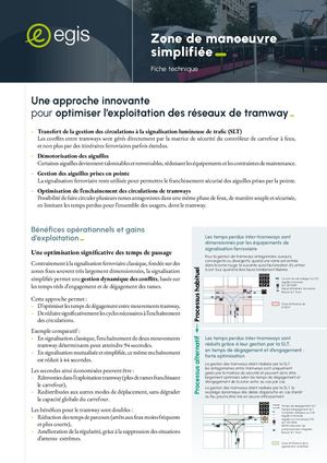 Fiche Technique | Zone de manoeuvre simplifiée