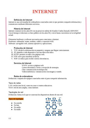 Teoría 2 Internet