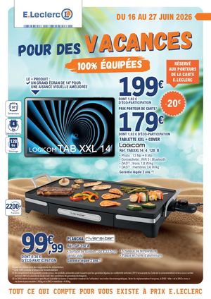 Catalogue E.Leclerc Saint-Médard Grand Depart