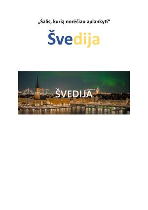 Švedija