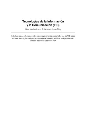 Tic Libro Electronico