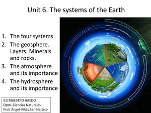 6 The Systems Of The Earth