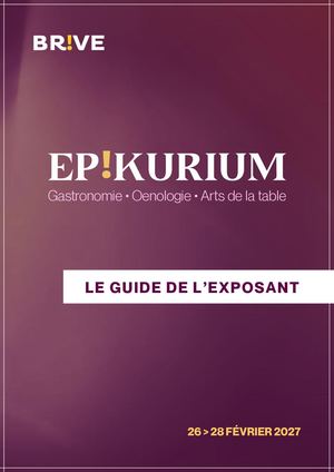 Guide Des Exposants - Epikurium 2027