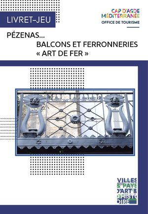 Livret-jeu : Balcons et ferronneries "art de fer" à Pézenas