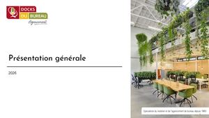 Présentation Générique 2026