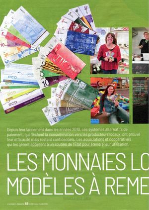 Humanité Magazine - Monnaies Locales 28 mai 2026