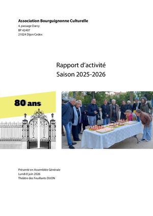 Rapport D Activité 25 26