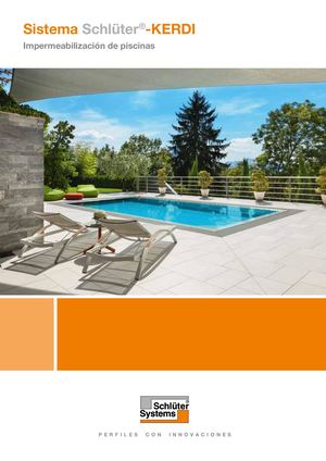 Schluter Catálogo Impermeabilización Piscinas Schlüter Kerdi 2025