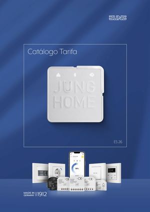 Jung Catalogo Tarifa Es 2026