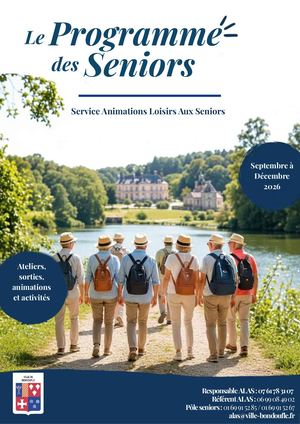 Programme Seniors 3e Période 2026