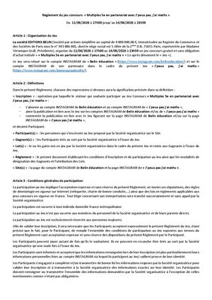 08 06 2026 Règlement Jeu Multiples Vf