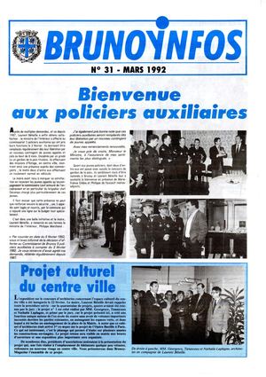 Brunoy Infos N° 31 1992 03