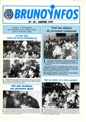 Brunoy Infos N°18 1991 01