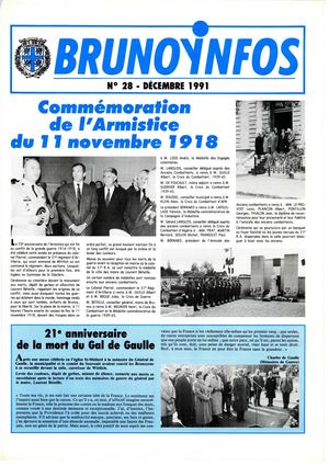 Brunoy Infos N°28 1991 12
