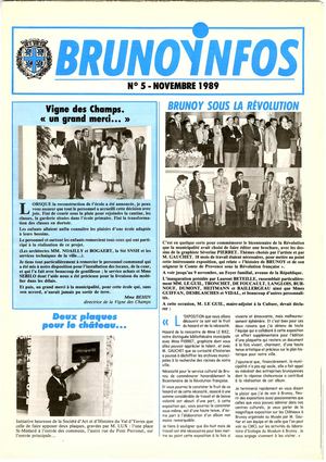 Brunoy Infos N°05 1989 11