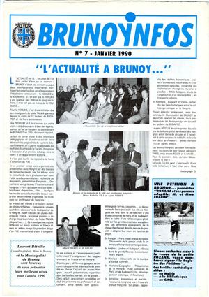 Brunoy Infos N°07 1990 01