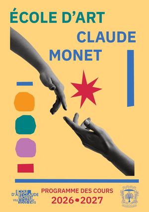 Programme des cours École d'Art Claude Monet 2026-2027