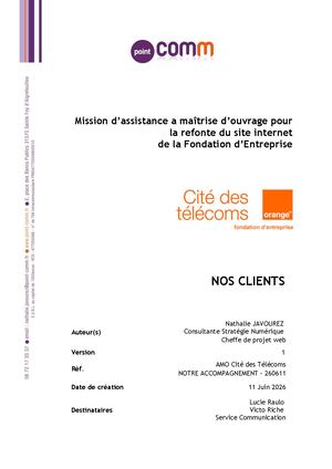 Amo Cité Des Télécoms Nos Clients 260611