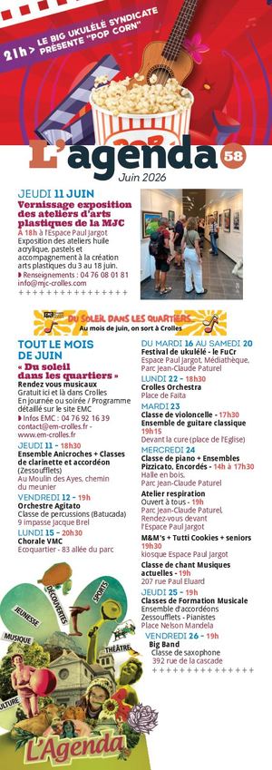 JUIN 2026 - AGENDA