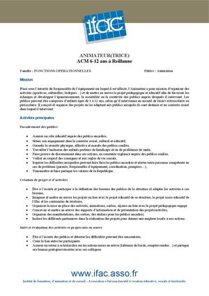 Animateur Trice ACM - CDD - Reillane Docx