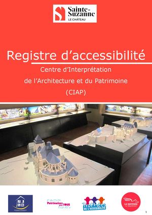 Registre Accessibilité 2026