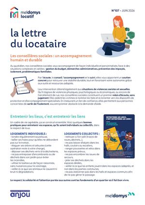 Lettre du locataire n°107 - Juin 2026