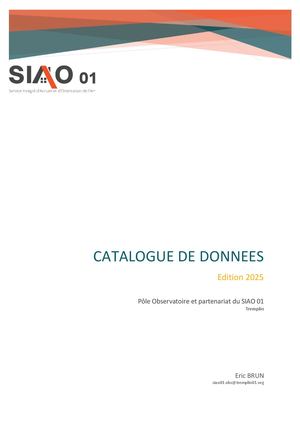 Catalogue Des Donnees 2025