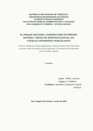 Identidad Exprecion Y Cultura