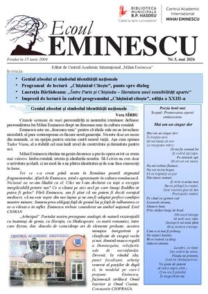 Ecoul Eminescu Mai 2026